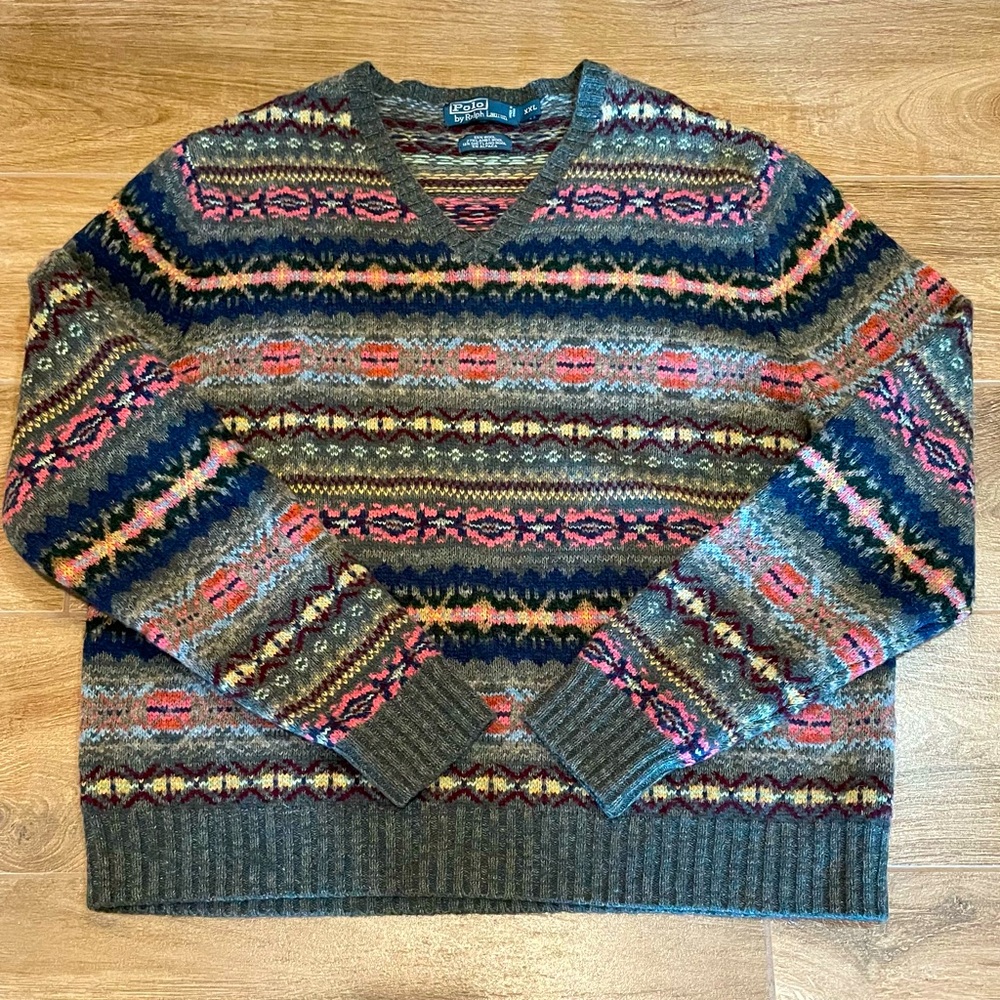 Polo Wool Sweater Size XXL gently used